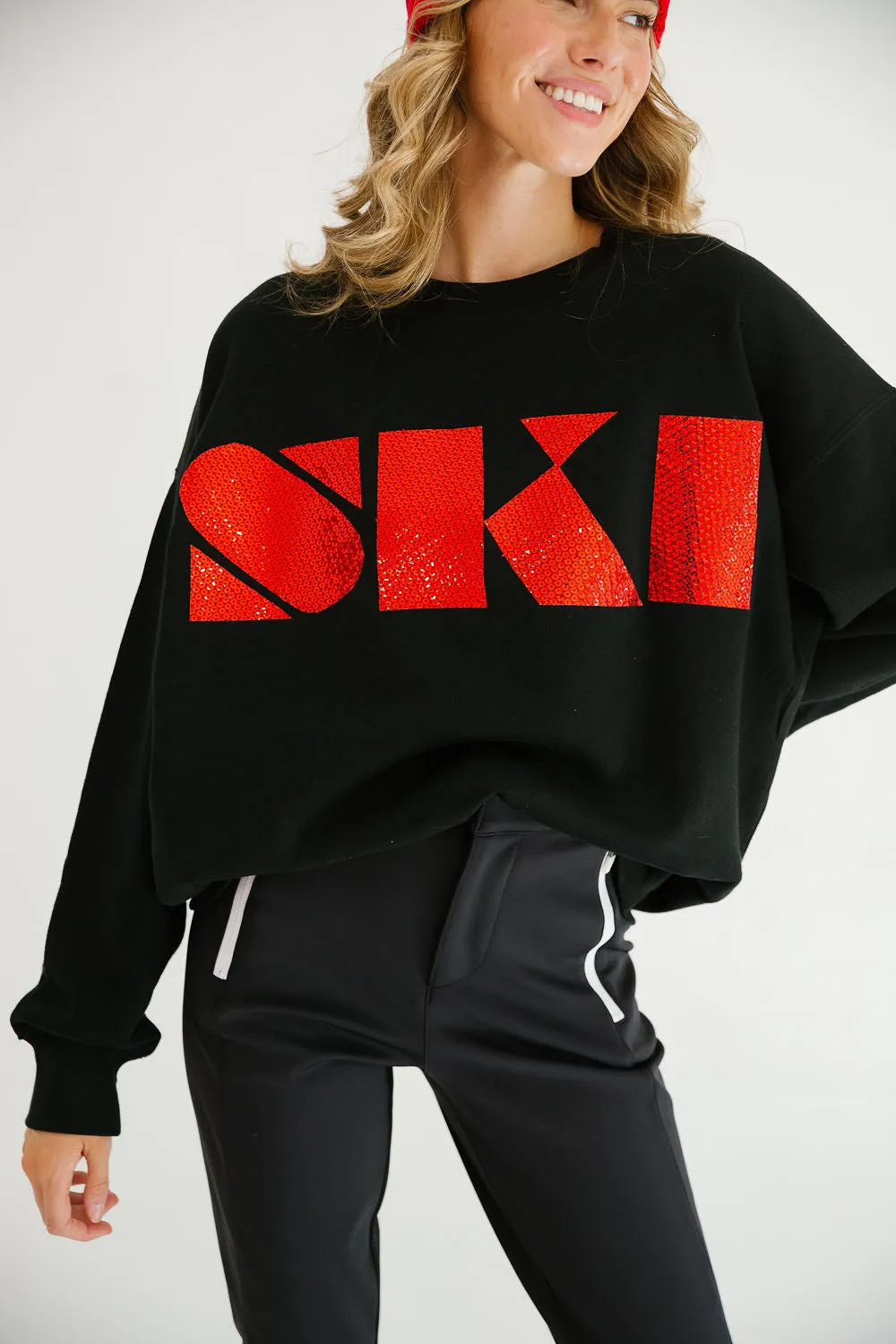 SKI BLACK PULLOVER