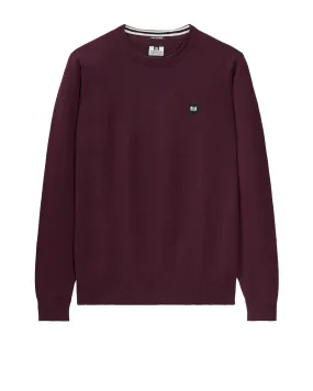 Solace Knitted Sweater Acai Berry