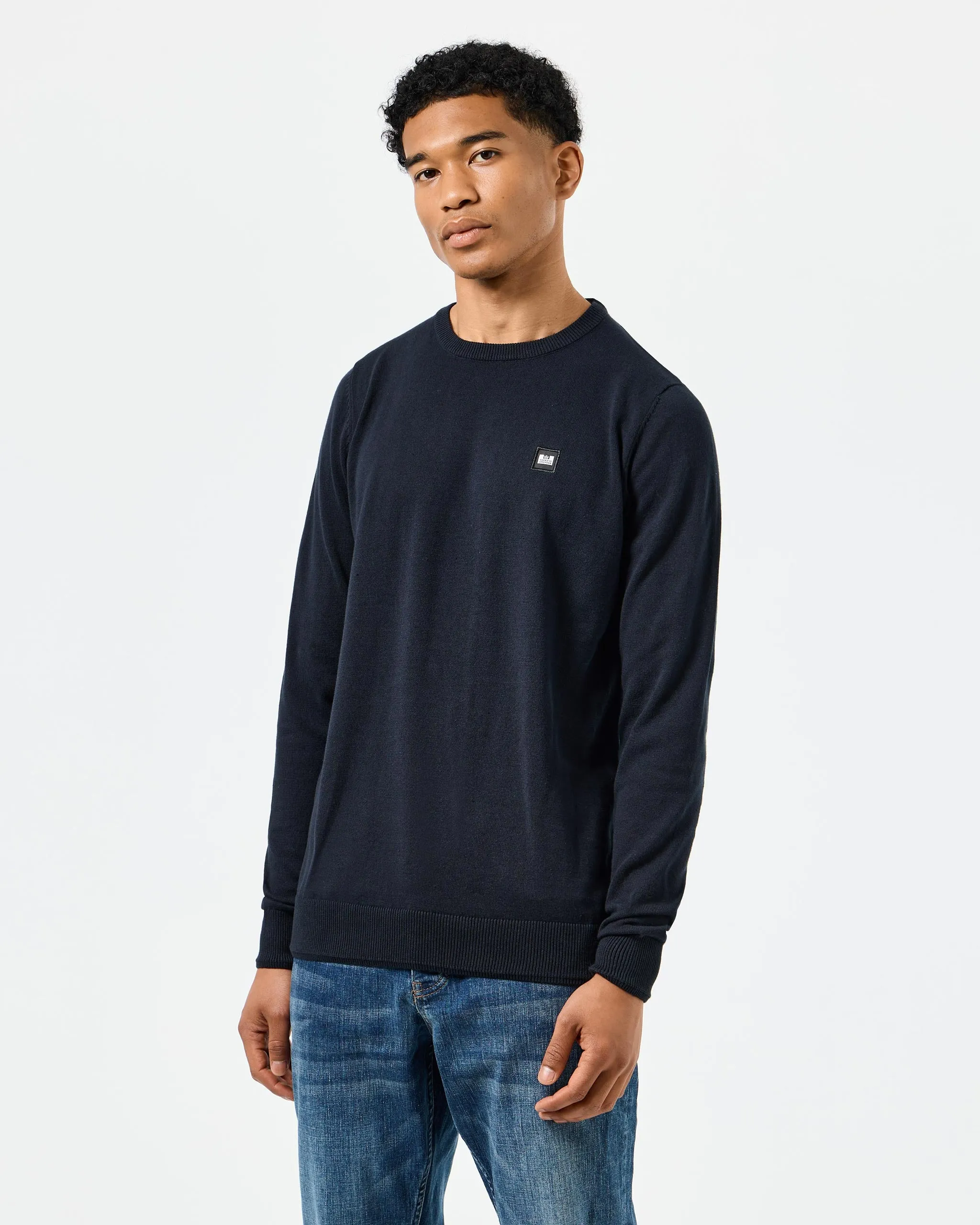 Solace Knitted Sweater Navy