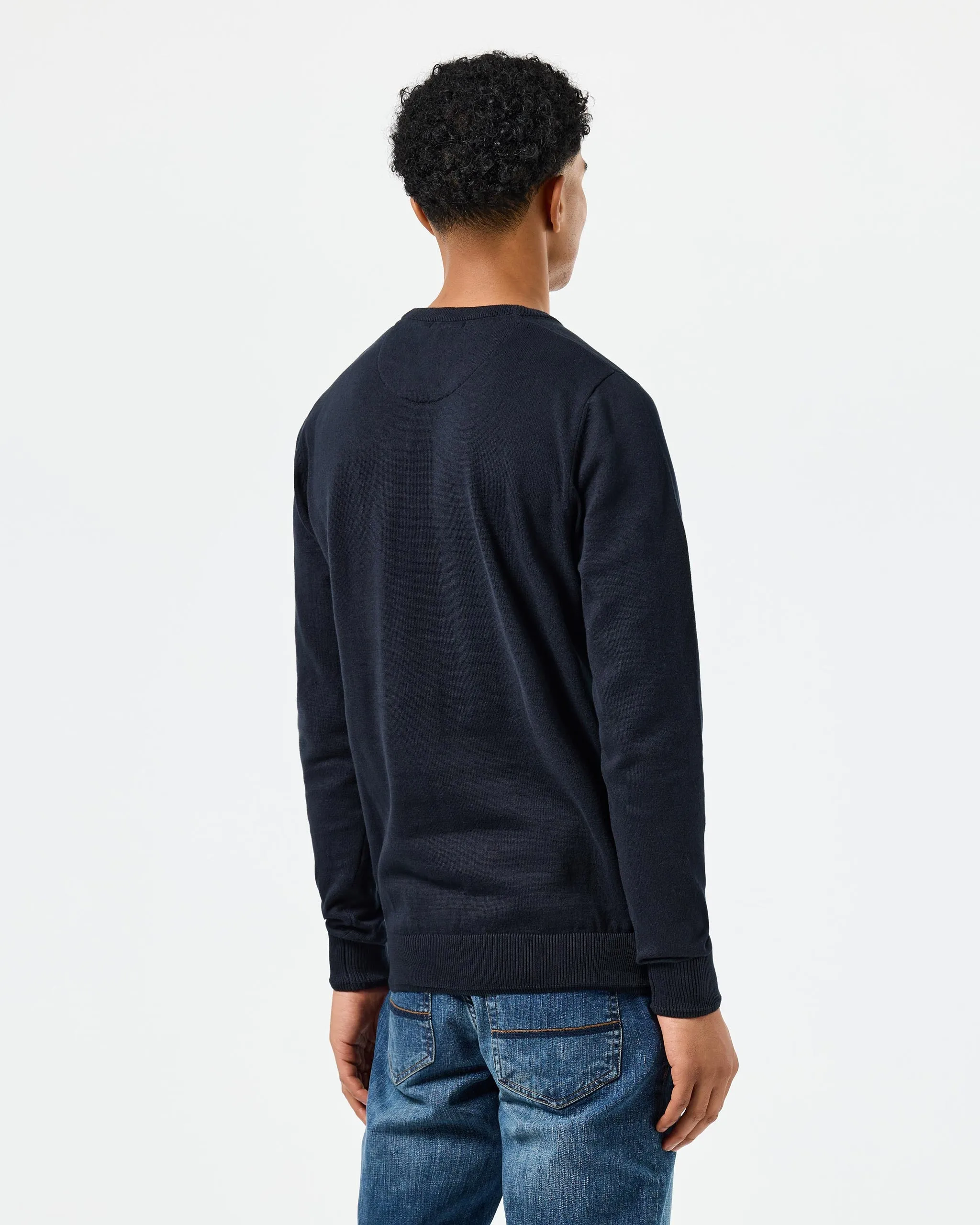 Solace Knitted Sweater Navy