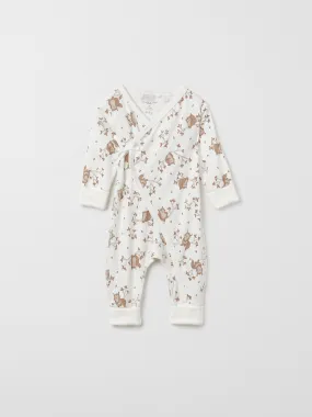 Squirrel Print Baby Romper