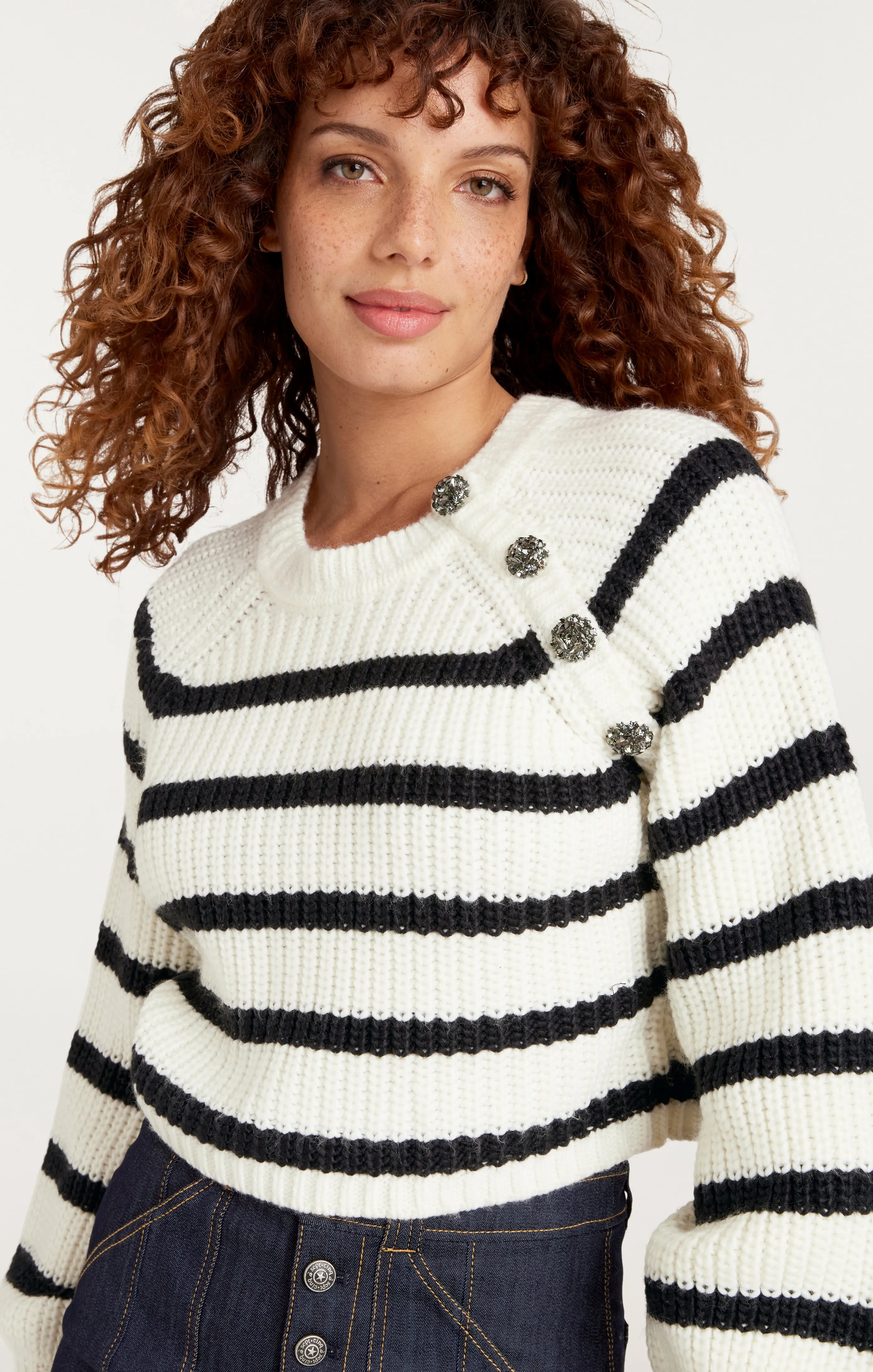 Striped Keren Pullover