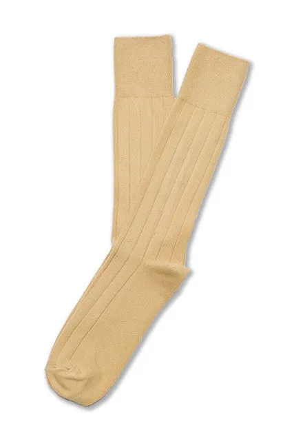 Supima Cotton Dress Rib Socks