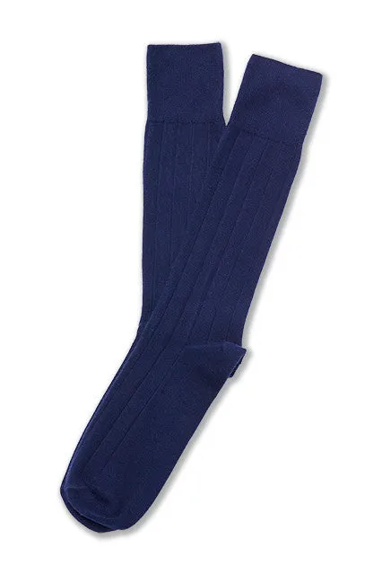 Supima Cotton Dress Rib Socks