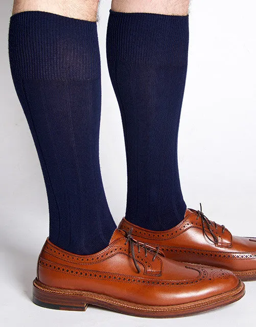 Supima Cotton Dress Rib Socks