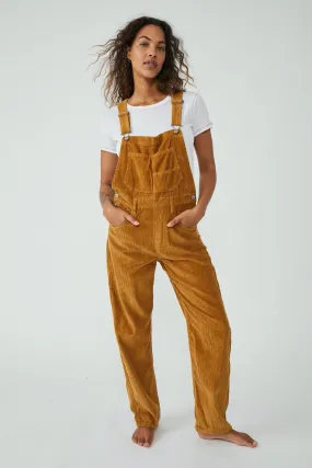 Tan Cord Ziggy Overall