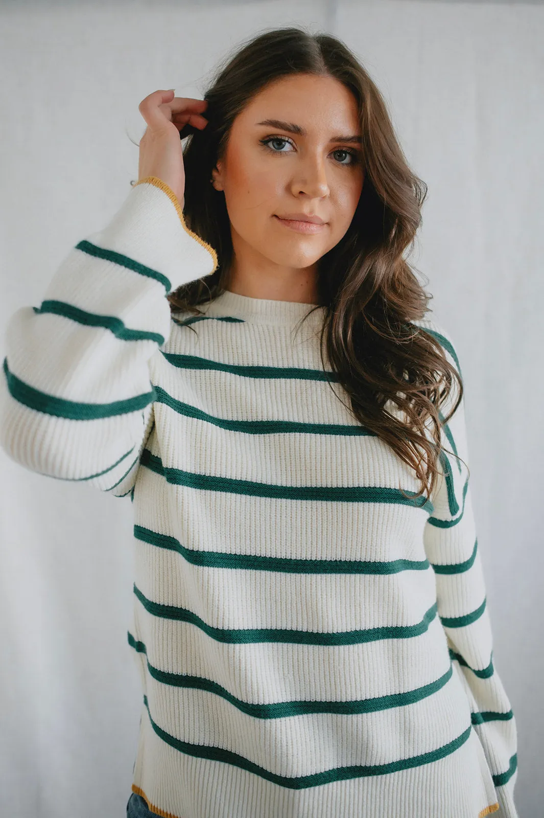 The Milo Striped Pullover Sweater