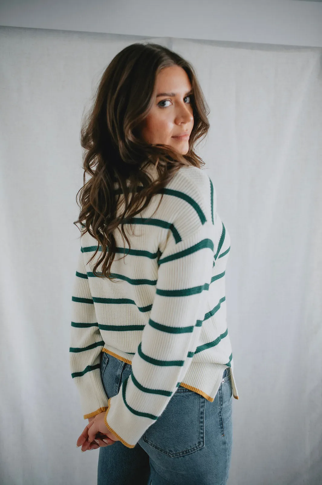 The Milo Striped Pullover Sweater