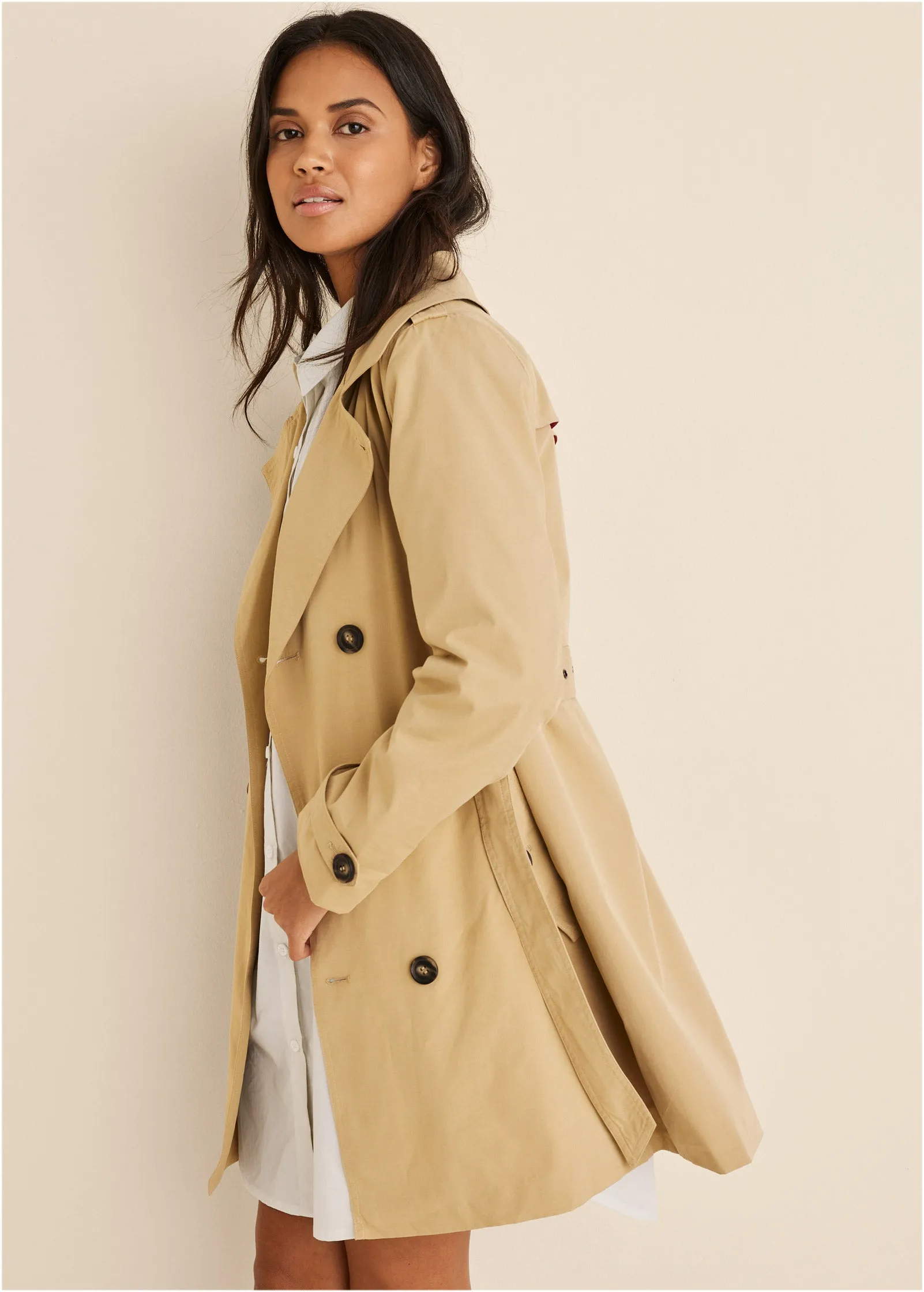 The Perfect Trench Coat - Gold