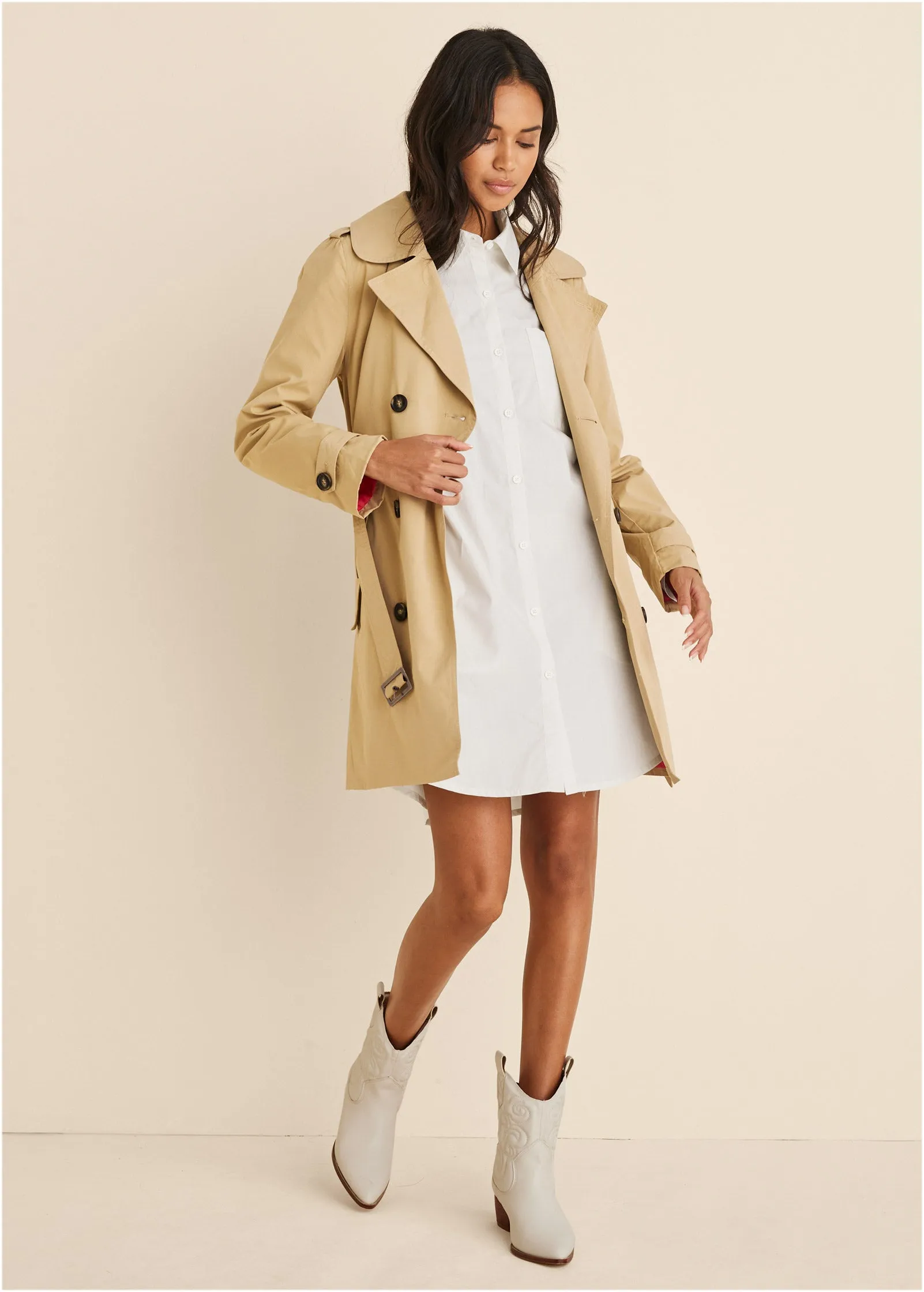 The Perfect Trench Coat - Gold