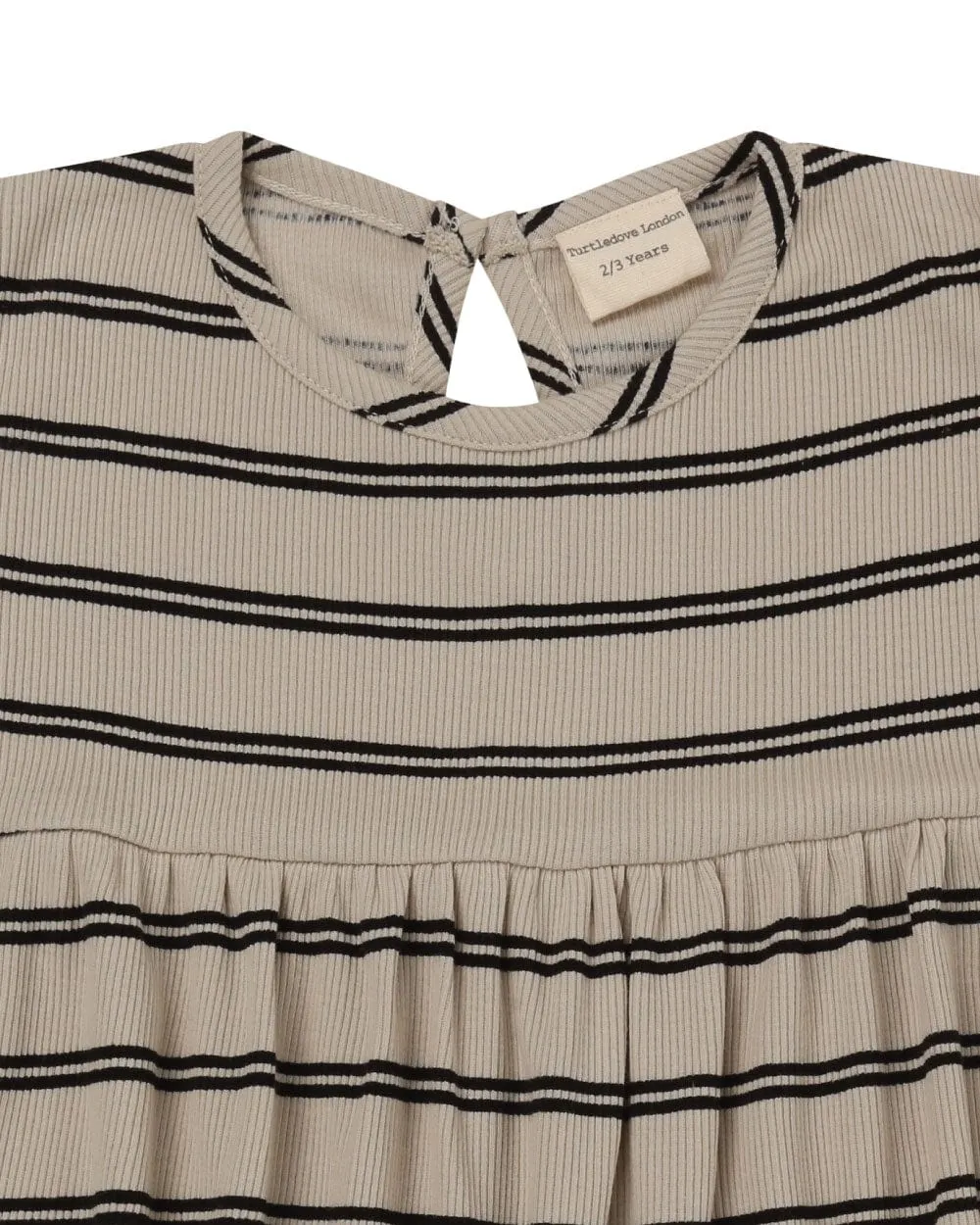 The Retro Rib Stripe Dress - KIDS