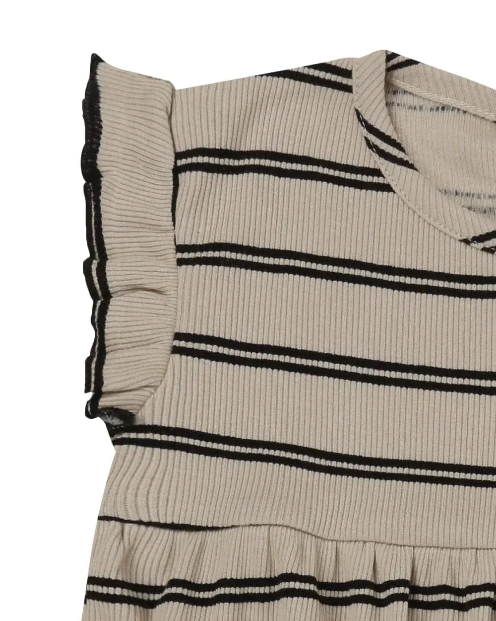 The Retro Rib Stripe Dress - KIDS