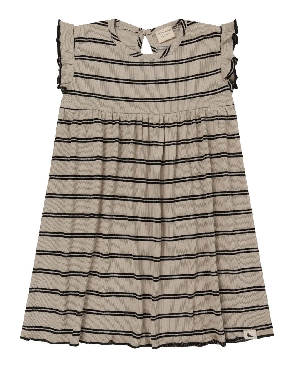 The Retro Rib Stripe Dress - KIDS