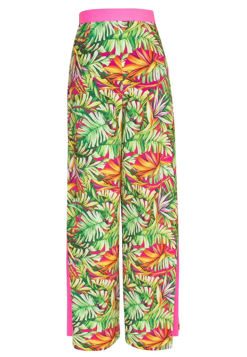 Tropics - Jungle Paradise Pants (Neon Pink)