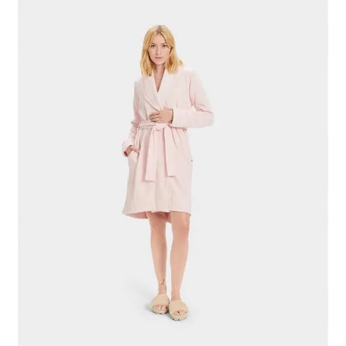 UGG Seashell Pink Blanche II Fleece Wrap Robe