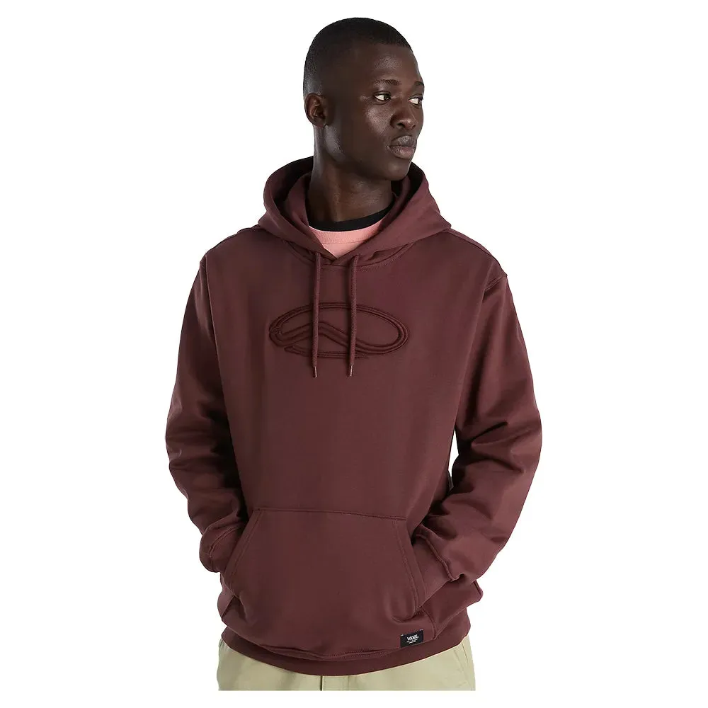 Vans Oval Loose Fleece Pullover Hoodie - Bitter Chocolate