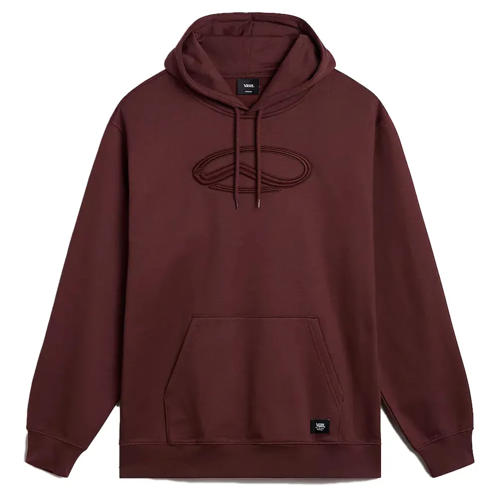 Vans Oval Loose Fleece Pullover Hoodie - Bitter Chocolate