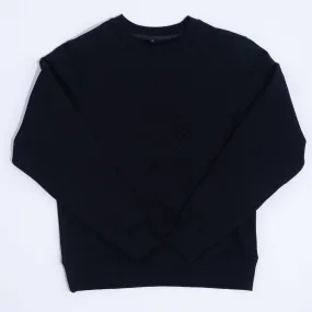 VT Embossed Black Heavy Sweater