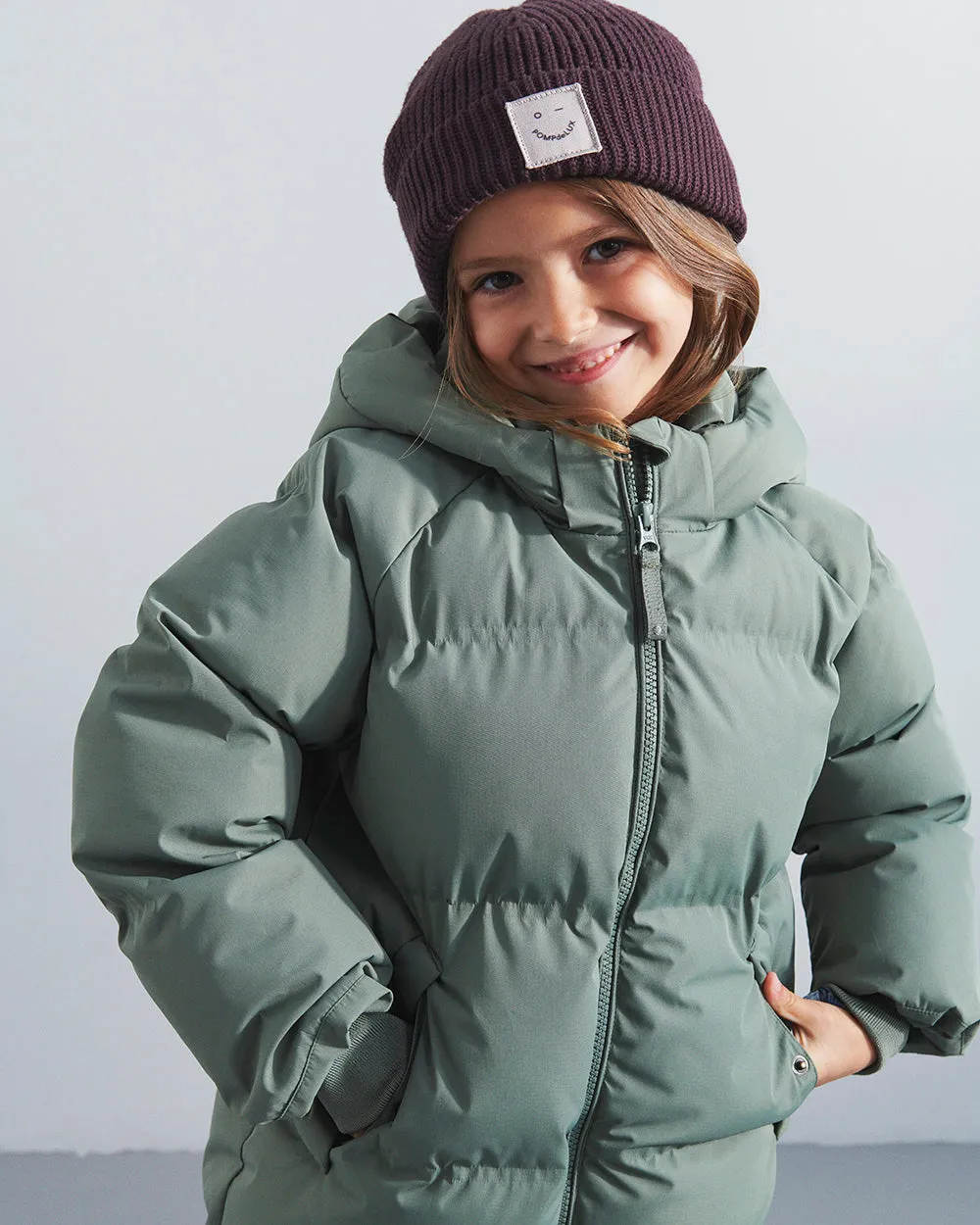 Winter Puffer Jacket - Kids - Green