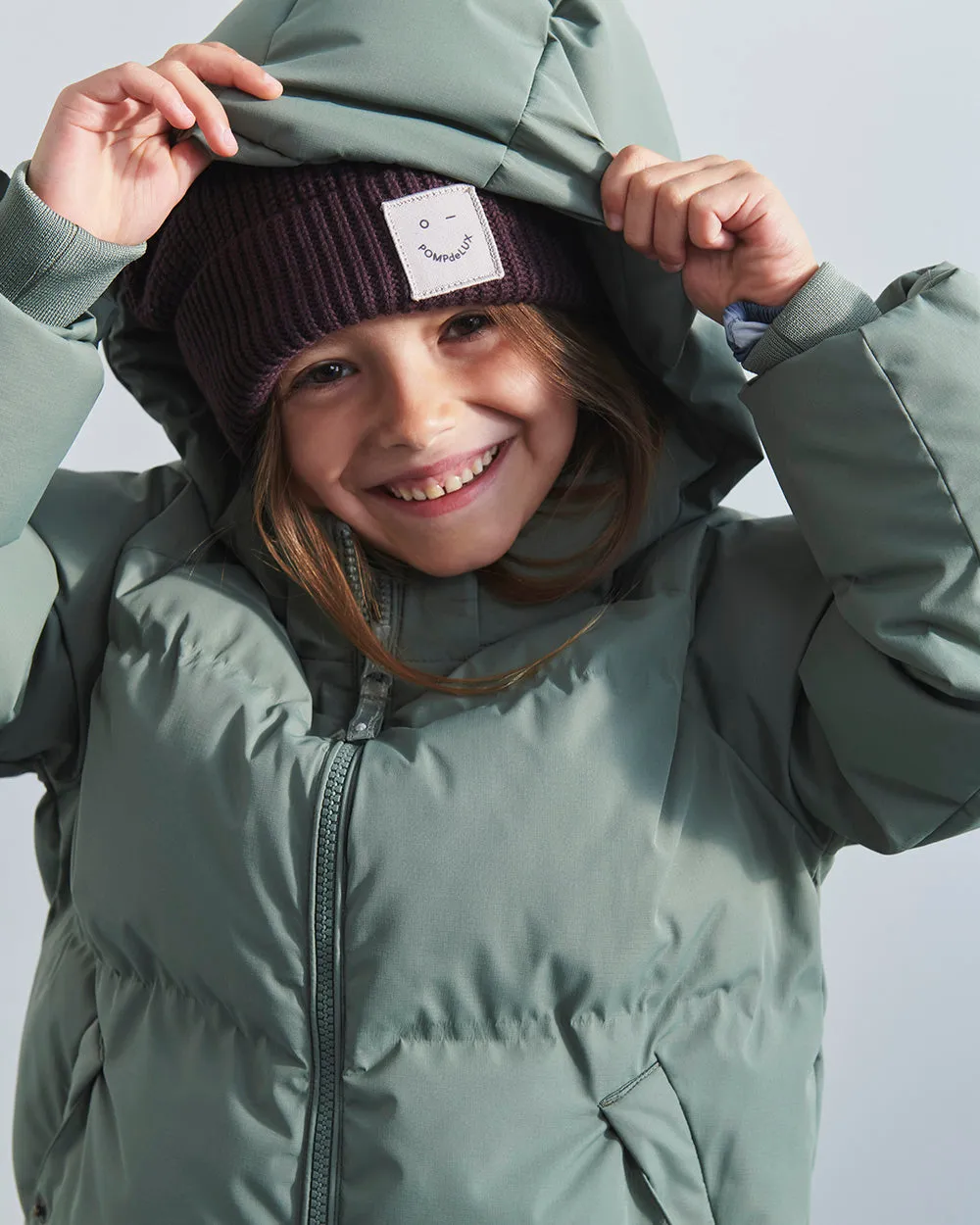 Winter Puffer Jacket - Kids - Green