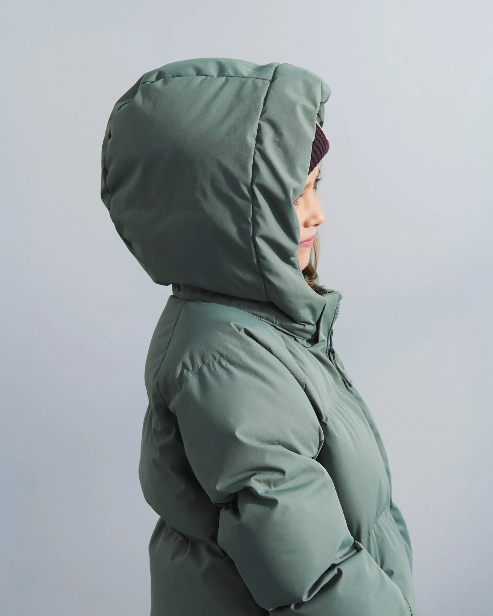 Winter Puffer Jacket - Kids - Green