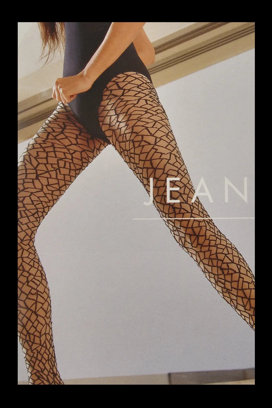 WOLFORD JEAN Black Splinter Tights