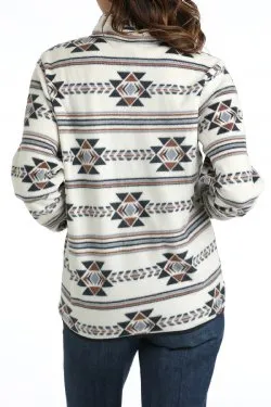 Women's Cinch Polar Fleece Cream Aztec