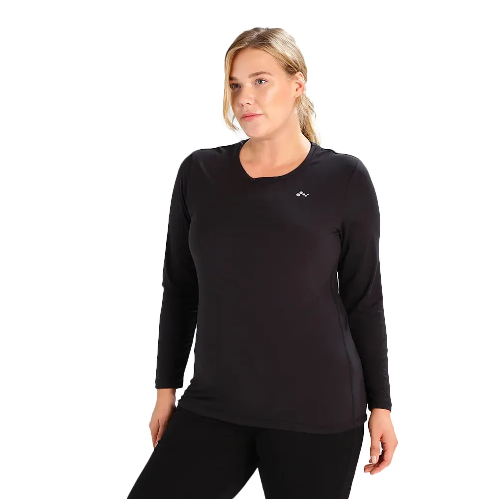 Women's Oversized Sport Top,Black