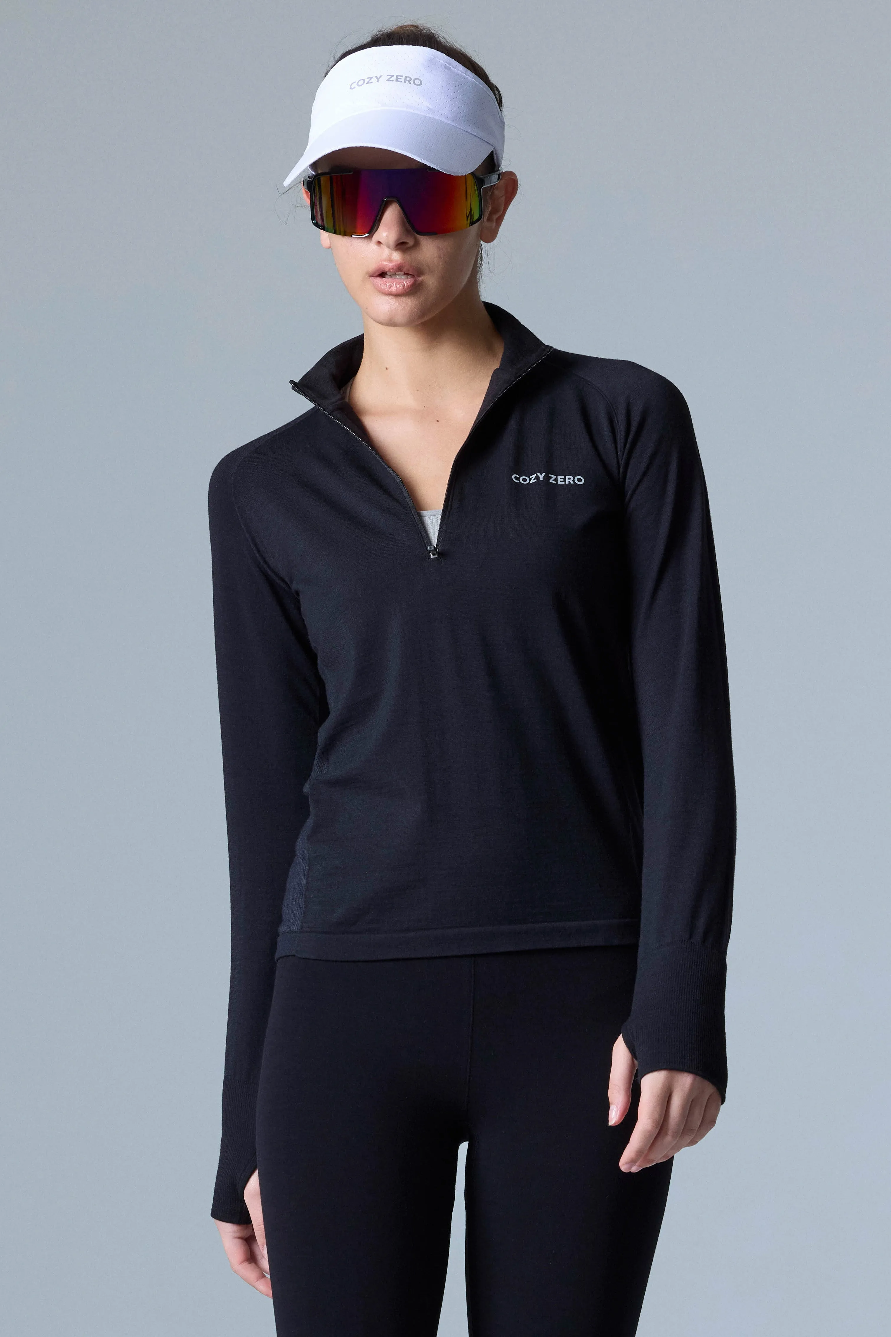 Women's Tech Merino Classic Fit Half Zip Long Sleeve Top