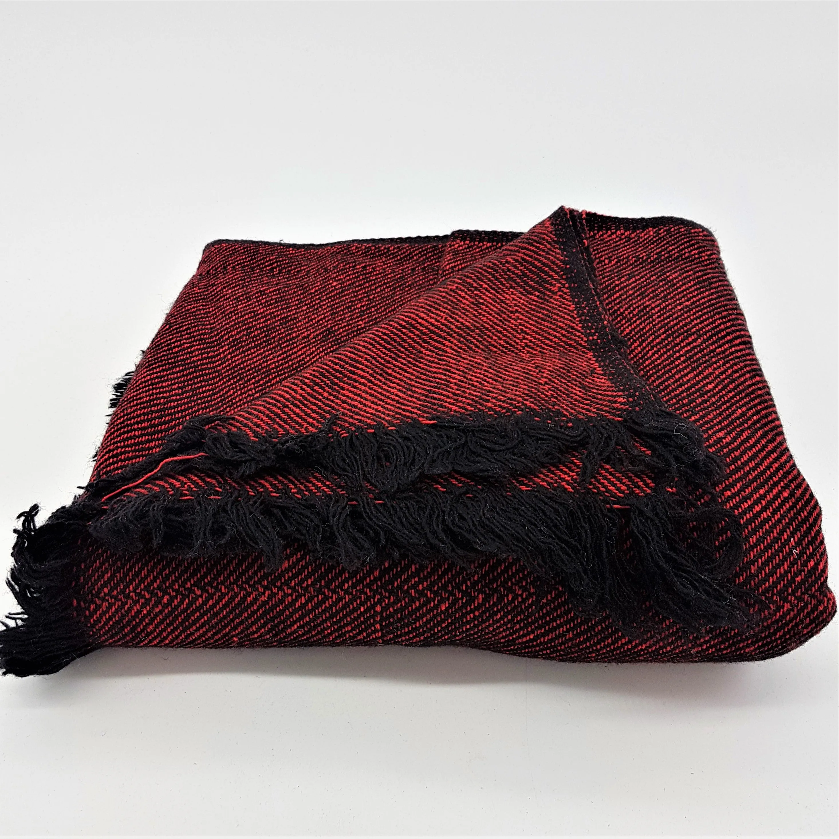 Woven Woollen Shawl / Blanket / Throw